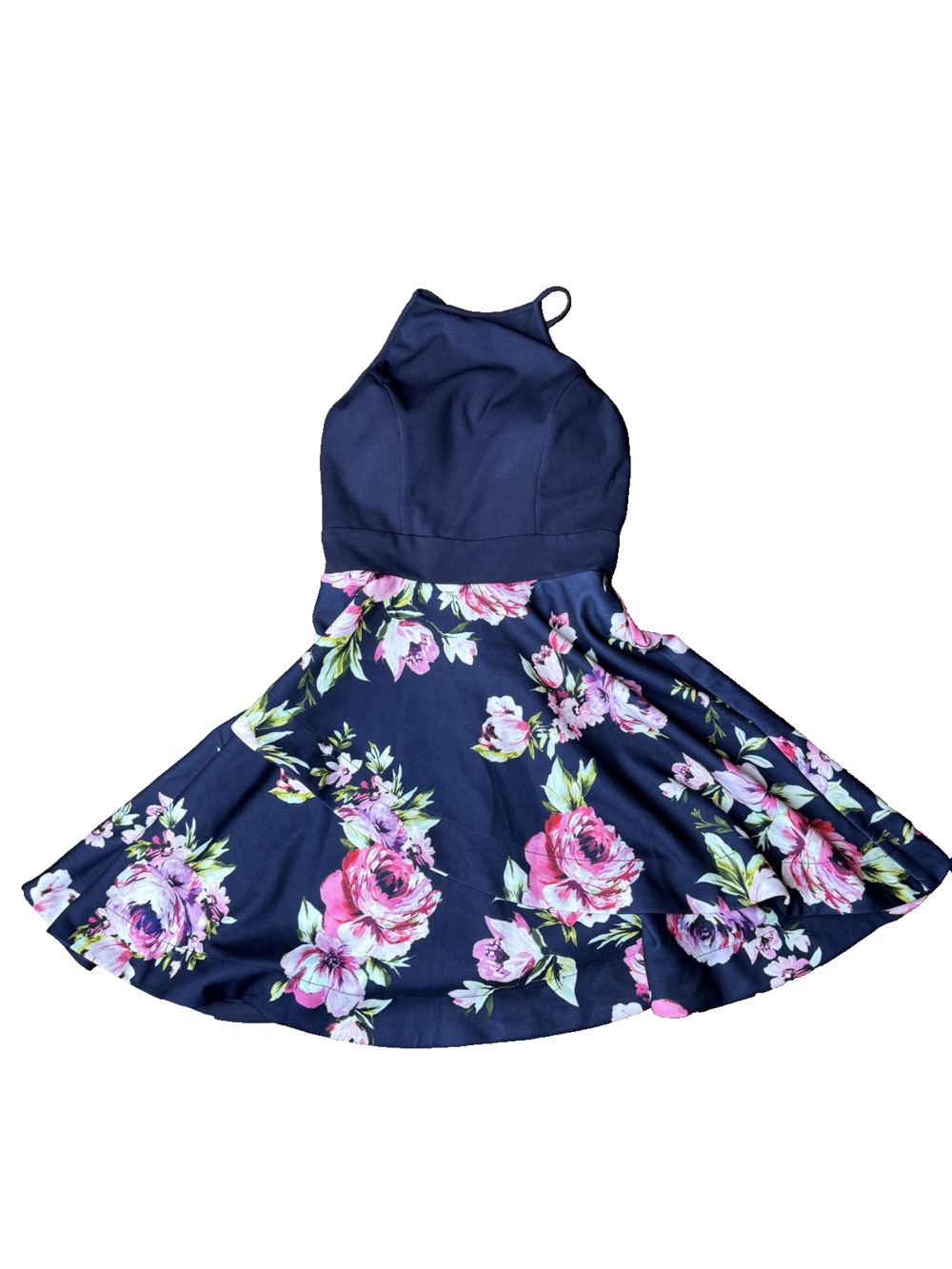 Speechless Fit & Flare Dress Womens Juniors 3 Floral Sleeveless Spring Summer